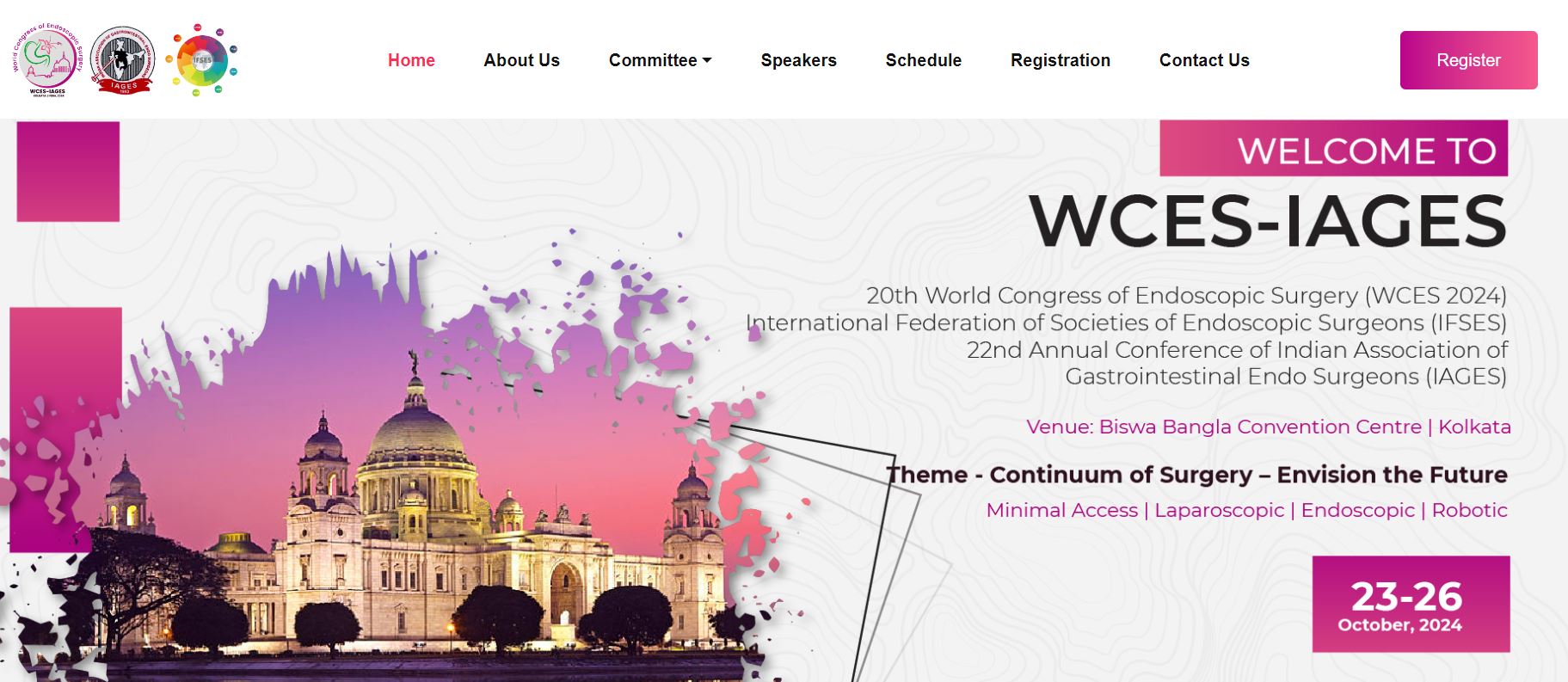 WCES-IAGES Annual Conference, Kolkata, India – 23rd to 26th October